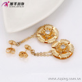 63738 Xuping fashion gold plated luxury bridal wedding jewelry sets